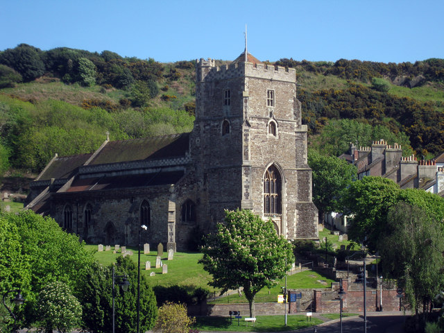 All Saints Church, Hastings, Sussex. (from FamilySearch.org)